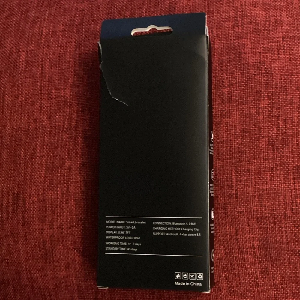 Smart Band 7 Black Fitness Tracker